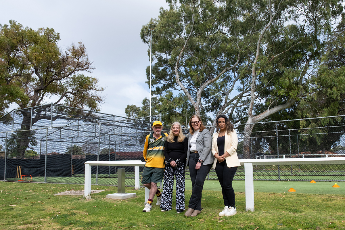 New cricket net flood lighting delivered for Wanneroo sporting community Main Image